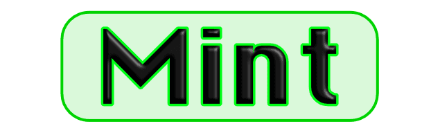 Mint Button